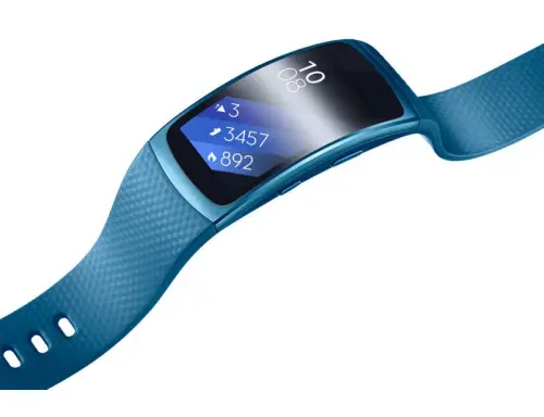 Samsung Galaxy Gear Fit2 SM-R360 (Small) Mavi Akıllı Bileklik (Distribütör Garantili)