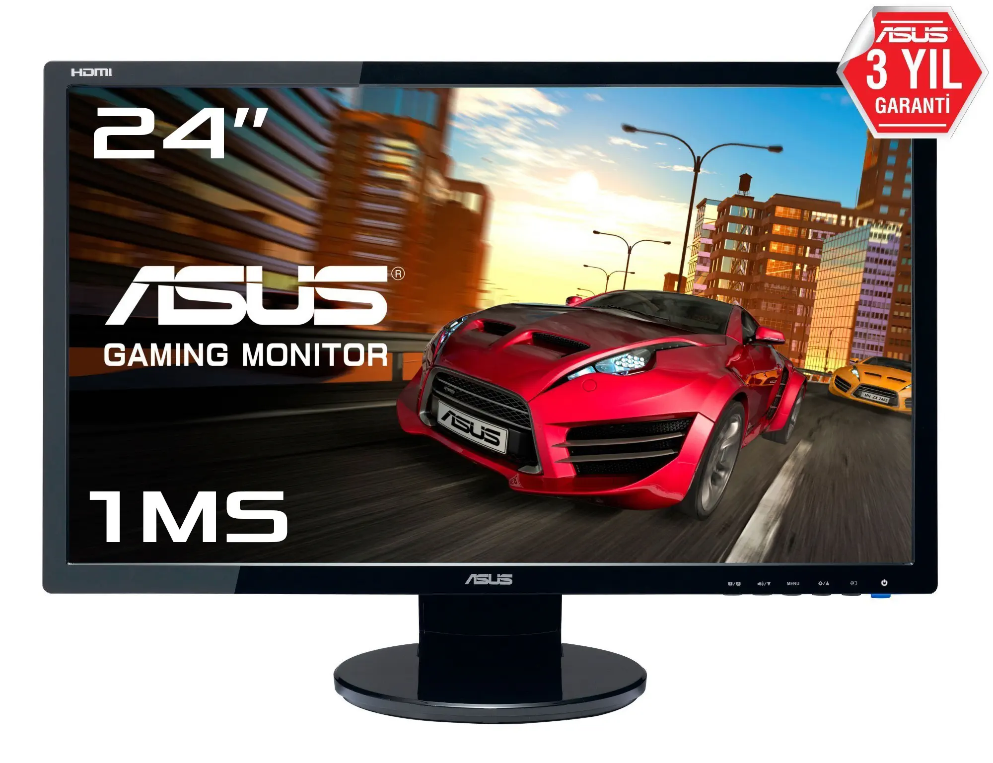 Asus VE248HR 24″ 1920x1080 1ms 3Yıl Analog/DVI/HDMI Oyuncu Monitörü