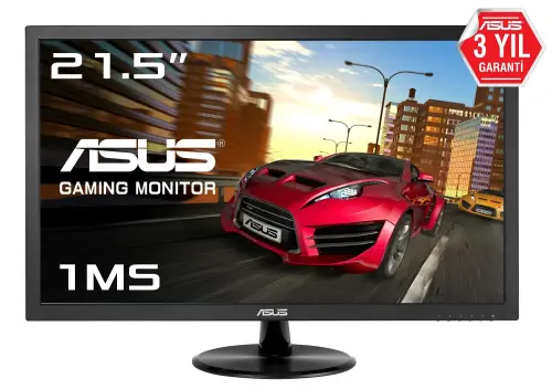 Asus VP228T 21.5″ Full HD 1ms DVI/Analog Gaming (Oyuncu) Monitör