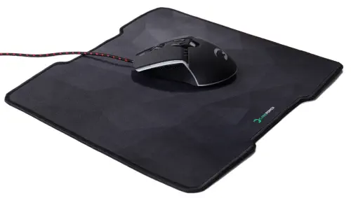 GamePower GP300 300*300*3mm Gaming Mouse Pad Kauçuk Taban Kumaş Pürüzsüz Yüzey Tüm Mouse ve Sensör Tipleri İle Uyumlu