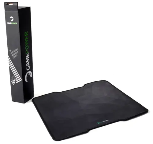 GamePower GP300 300*300*3mm Gaming Mouse Pad Kauçuk Taban Kumaş Pürüzsüz Yüzey Tüm Mouse ve Sensör Tipleri İle Uyumlu