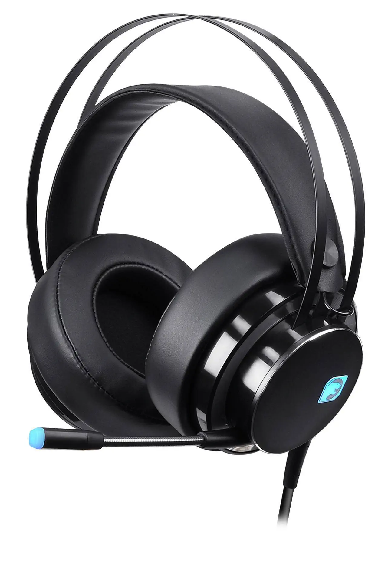 GamePower Phantom 7.1 Surround Gaming Kulaklık Neodimyum 50mm Sürücüler 113dB Katlanabilir Hassas Mikrofon -43dB LED Aydınlatmalı Manuel + Yazılımla Ses Kontrol USB Bağlantı ve Ses Kartı