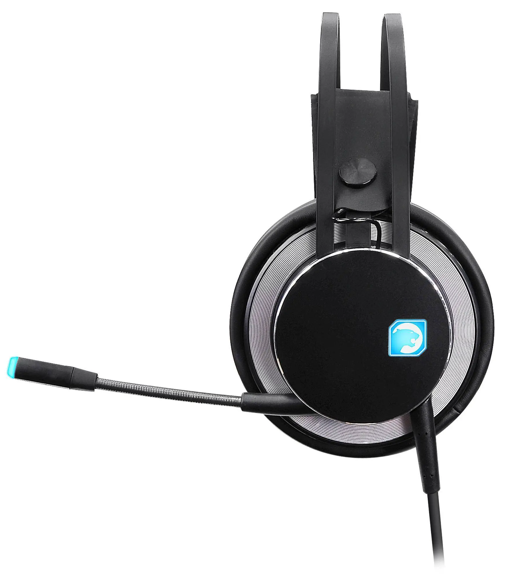 GamePower Phantom 7.1 Surround Gaming Kulaklık Neodimyum 50mm Sürücüler 113dB Katlanabilir Hassas Mikrofon -43dB LED Aydınlatmalı Manuel + Yazılımla Ses Kontrol USB Bağlantı ve Ses Kartı