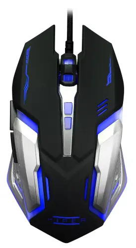 Hiper Logos V40 Gaming Klavye/Mouse SET Mekanik Hisli Metal Kasa Rainbow Aydınlatma 3 Milyon Tuş Basış Ömrü Double Injection Keycaps / 1600DPI 3 Farklı DPI Ayarı 3 Farklı LED Rengi  