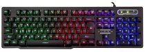 Hiper Olympos Z5 Gaming Klavye Mekanik Hisli Metal Kasa Rainbow Aydınlatma 3 Milyon Tuş Basış Ömrü 19 Anti-Ghosting Keys Double Injection Keycaps