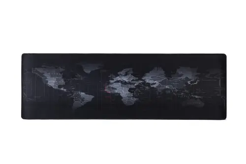 Hiper HGM-900 World Map Mouse Pad 900*300*4mm Kauçuk Taban Kumaş Pürüzsüz Yüzey Tüm Mouse ve Sensör Tipleri İle Uyumlu