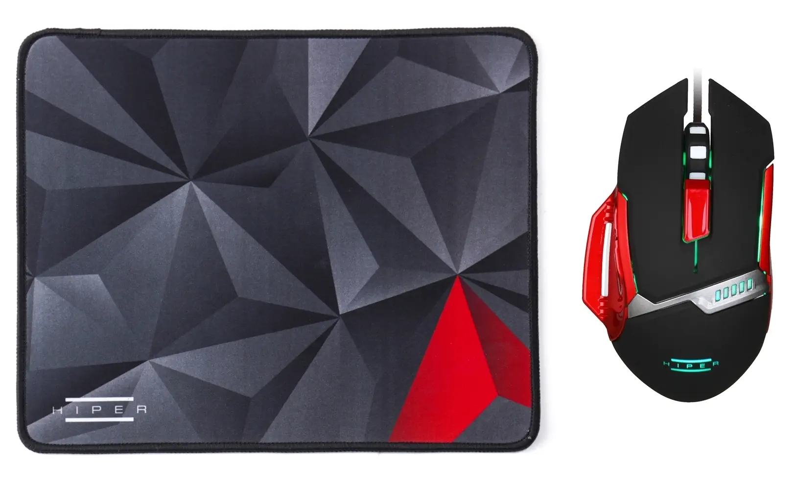 Hiper Naga X80 3200DPI 6 Tuş Optik Gaming Mouse + Mouse Pad Set