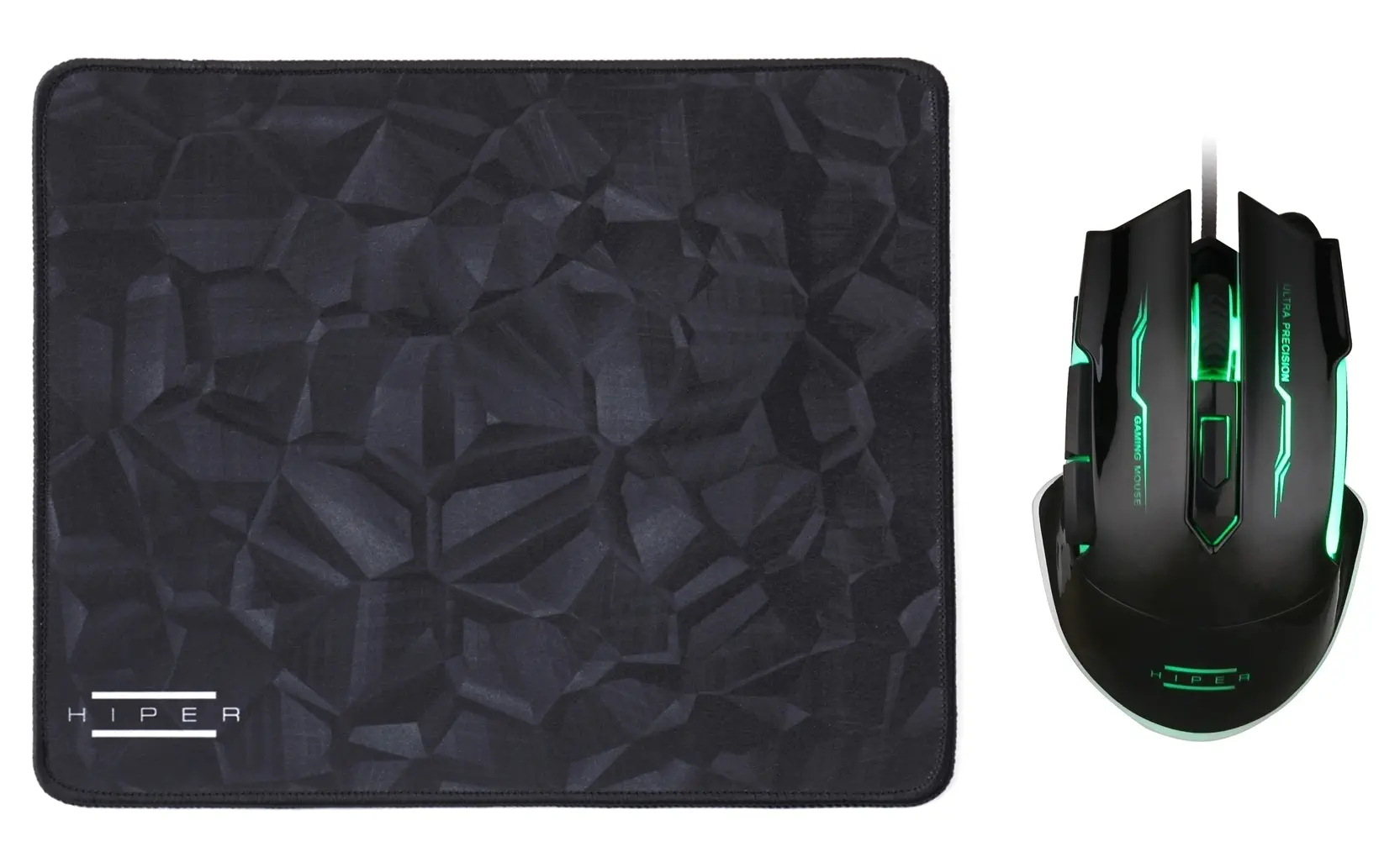 Hiper Black Widow X20 3200DPI 6 Tuş Optik Gaming Mouse + Mouse Pad Set