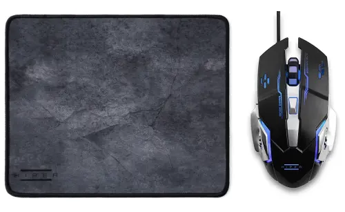 Hiper Raum X7 3200DPI 6 Tuş Optik Gaming Mouse + Mouse Pad Set