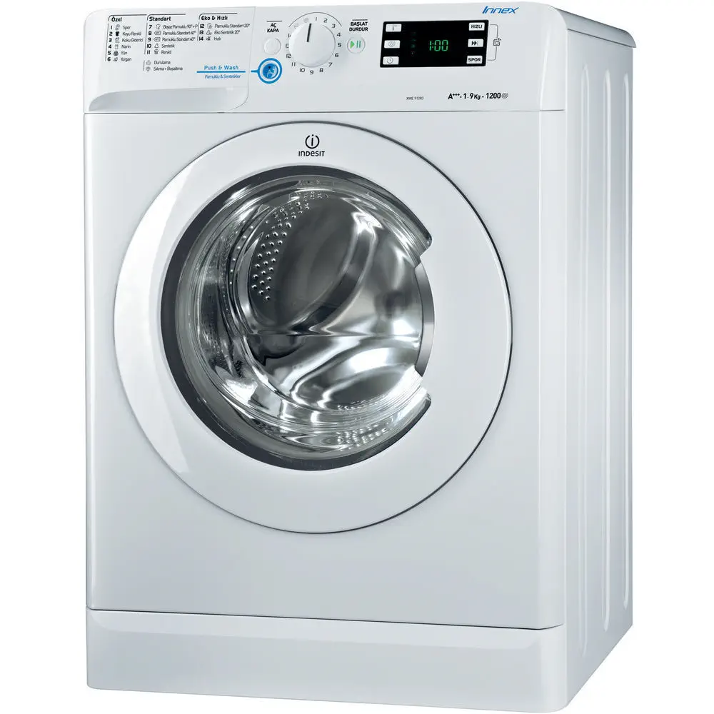 Indesit XWE 91283X WWGC TK A+++ 9 kg 1200 Devir Çamaşır Makinesi