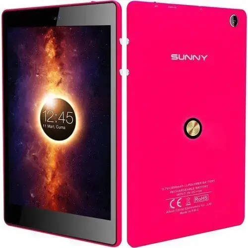 Sunny SN7854P 8GB Wi-Fi 7.85″ Pembe Tablet - Resmi Distribütör Garantili