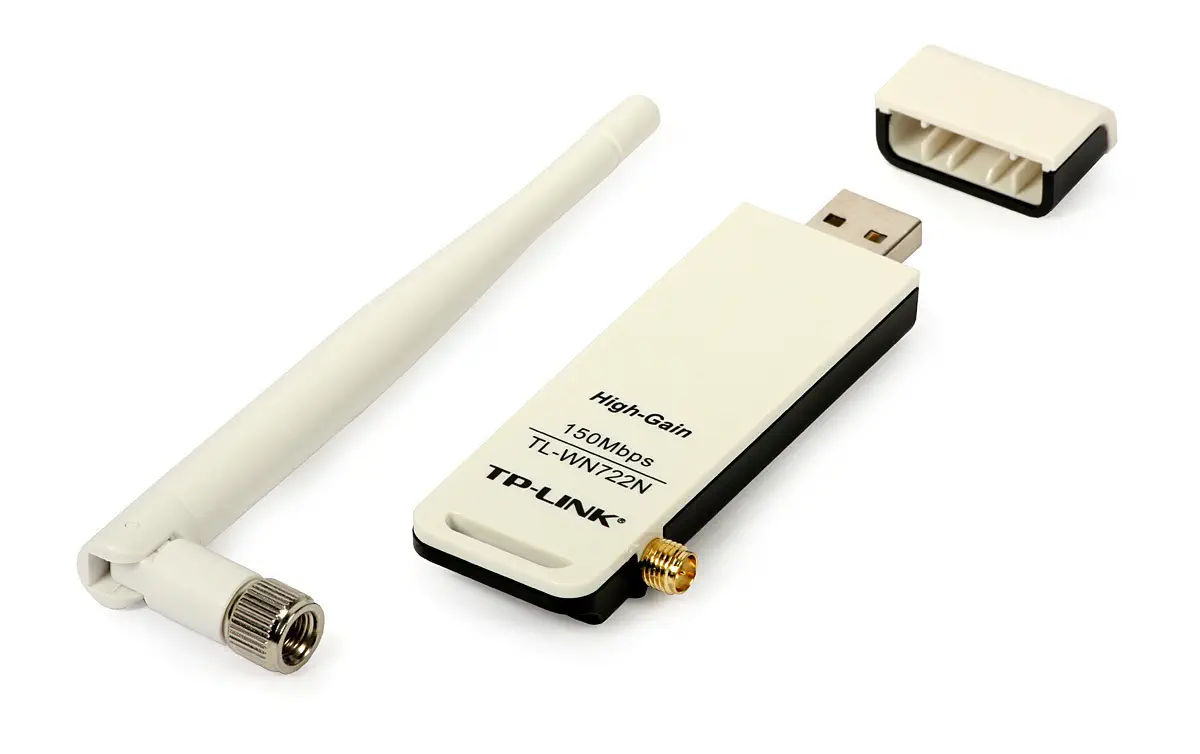 Tp-Link TL-WN722N 150Mbps  Kablosuz USB Antenli Adaptör