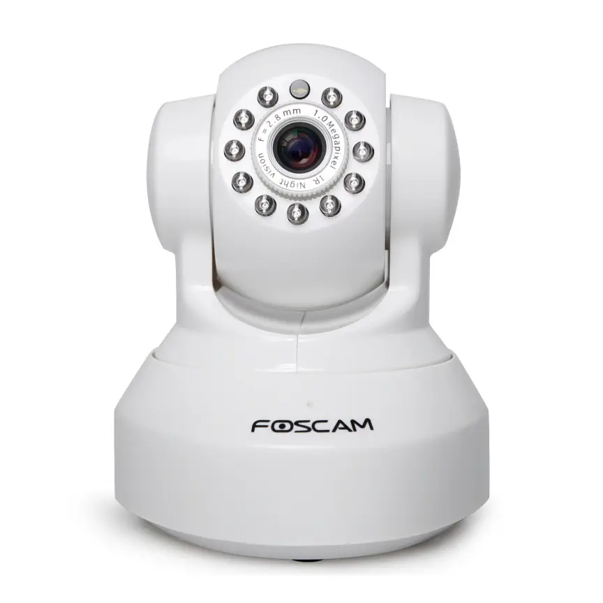 Foscam FI9816P İç Mekan 720P, Bulut Desteği, Çift yönlü ses iletimi, Gece Görüşü, Kablosuz IP Kamera
