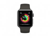 Apple Watch Series 3 GPS 38 mm Space Gray Alüminyum Kasa Gri Spor Kordon MR352TU/A - Apple Türkiye Garantili