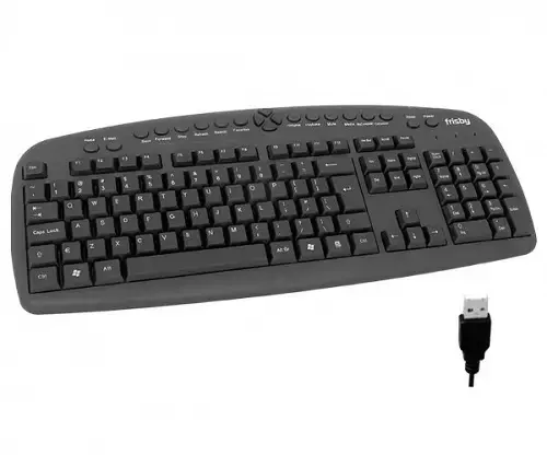 Frisby FK-130EU İng Q USB Klavye 
