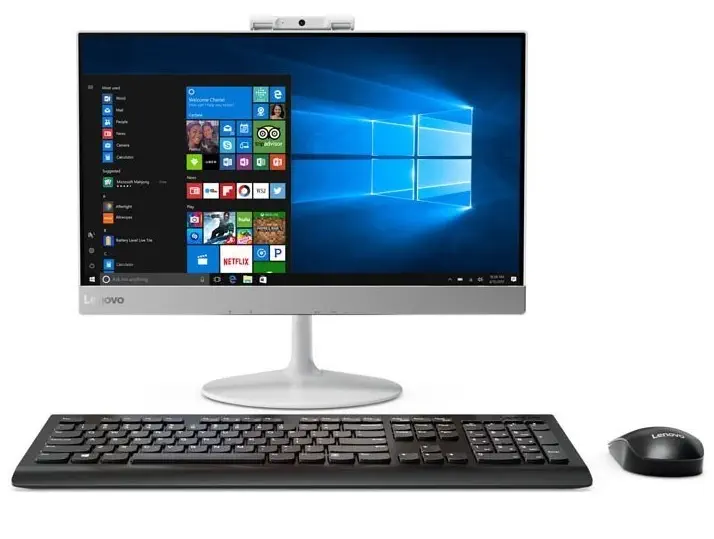 Lenovo V410Z 10QW0006TX i5-7400T 2.40GHz 8GB 1TB 21.5″ FHD FreeDOS Beyaz All In One PC
