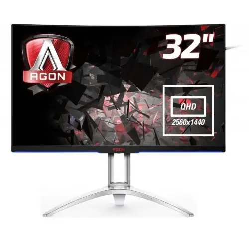 AOC AG322QCX 31.5″ QHD 4ms 144Hz Curved (Kavisli) Gaming Monitör