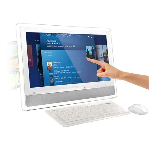 MSI AE2410G-256XTR Core i3 2370M 2.4GHz 4GB DDR3 1 TB 2GB GT630M 23.6” Full HD FreeDOS Beyaz Dokunmatik All-in-One PC