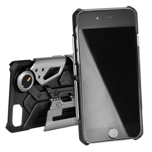 James Donkey Crab Gaming Telefon Kılıfı iPhone 6/6S/7/8 Uyumlu Katlanabilir Joystick Telefon Tutacağı İşlevi 1 Saniyede Oyuna Hazır