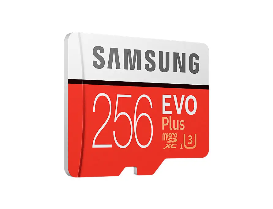 Samsung Evo Plus 256 GB MB-MC256GA/EU 100MB/s Aktarım Hızı U1 Class 10 SD Kart Adaptörlü 4K Ultra HD Kayıt Özellikli Micro SDXC Hafıza Kartı