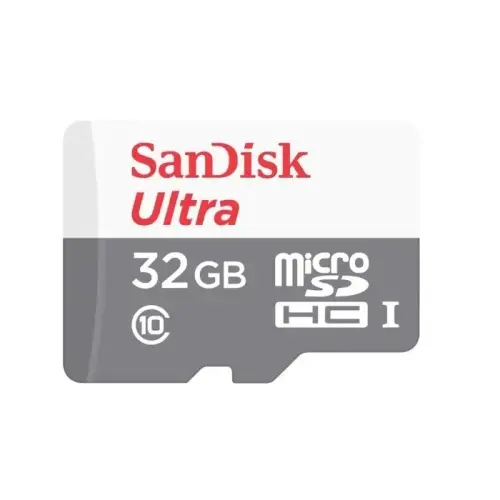 Sandisk Ultra SDSQUNS-032G-GN3MN 32GB 80MB/s UHS-I Class10 MicroSDXC Hafıza Kartı