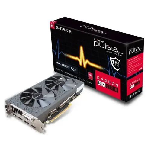 Sapphire Pulse Radeon RX 570 8G GDDR5 256Bit DX12 Gaming Ekran Kartı - 11266-36-20G