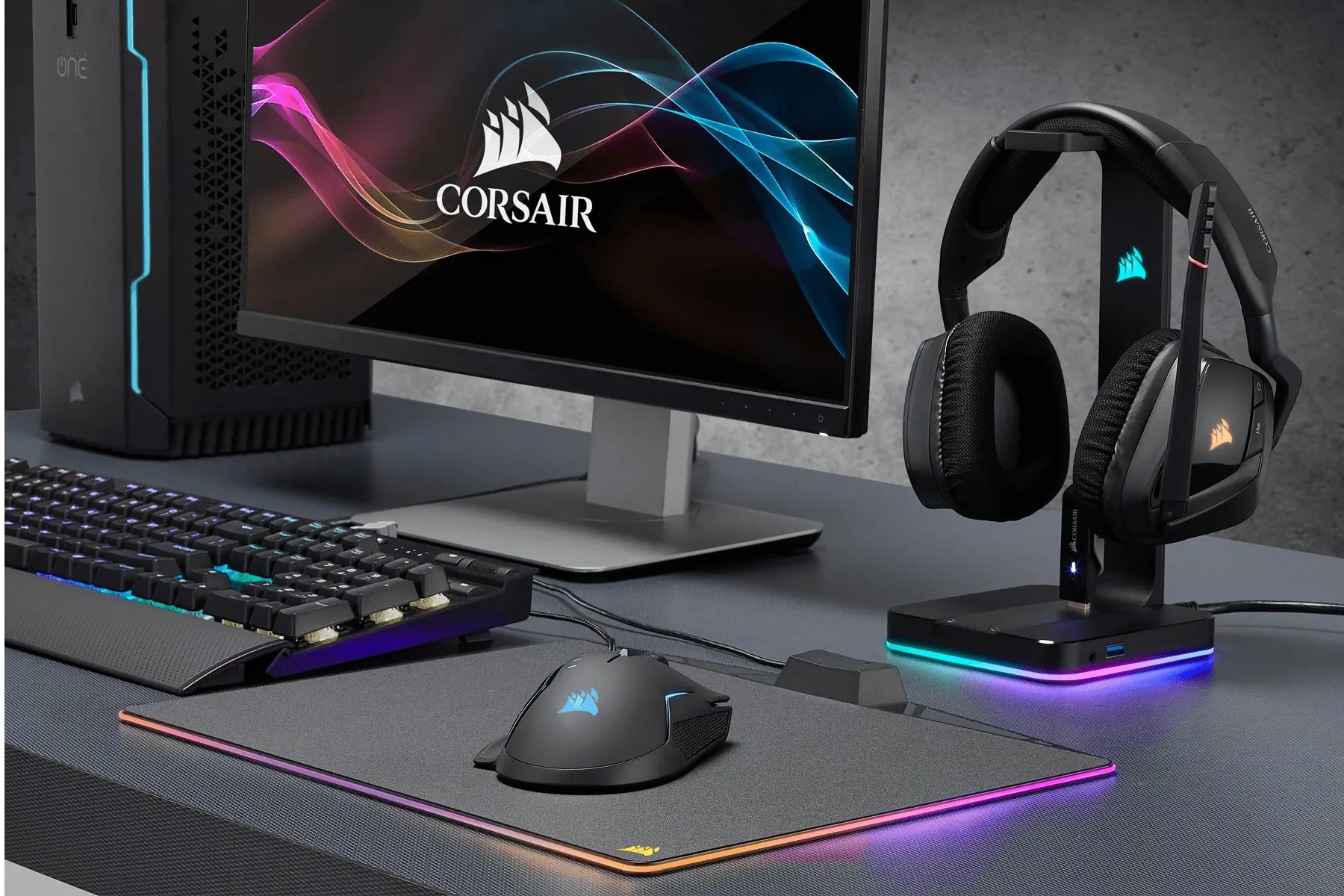Corsair ST100 RGB CA-9011167-EU Gaming (Oyuncu) Kulaklık Standı