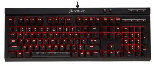 Corsair CH-9102020-TR K68 Red LED Cherry MX Red Switch Gaming Klavye