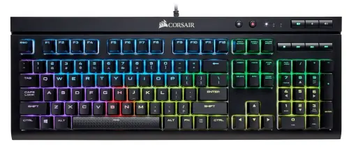 Corsair CH-9102010-TR K68 RGB Mechanical Gaming Keyboard- Cherry MX Red