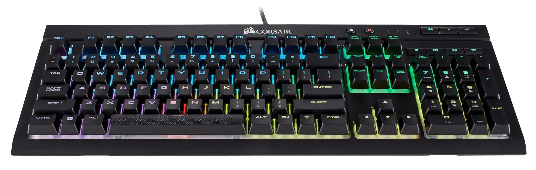 Corsair CH-9102010-TR K68 RGB Mechanical Gaming Keyboard- Cherry MX Red