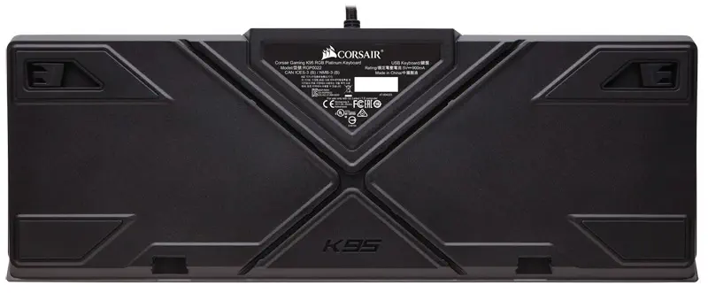 Corsair K95 RGB Platinum Mechanical Gaming Keyboard- Cherry MX Speed Türkçe