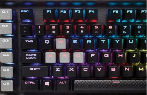 Corsair K95 RGB Platinum Mechanical Gaming Keyboard- Cherry MX Speed Türkçe     