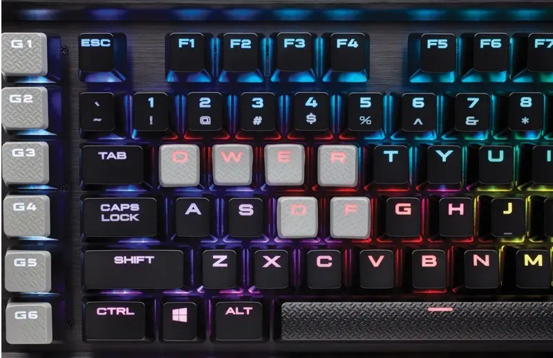Corsair K95 RGB Platinum Mechanical Gaming Keyboard- Cherry MX Speed Türkçe