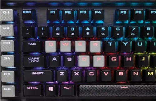 Corsair K95 RGB Platinum Mechanical Gaming Keyboard- Cherry MX Speed Türkçe     