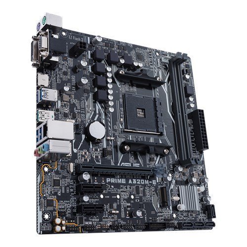 Asus Prime A320M-E AMD A320 Soket AM4 DDR4 3200(OC)MHz mATX Anakart
