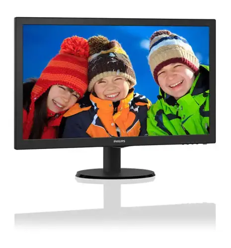 Philips 243V5QHABA-01 W-LED 23.6″ 8ms  DVI/HDMI/Speaker Monitör