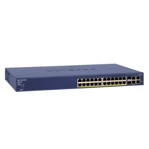 Netgear FS728TP-100EUS 24 Port 10/100 24P POE 2 SFP(192W) Rack Switch