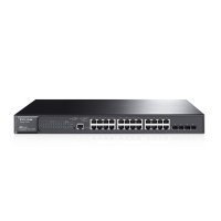 Tp-Link T2600G-28MPS (TL-SG3424P) 4 SFP Slotlu JetStream 24-Port Gigabit L2 Yönetilebilir PoE+ Switch