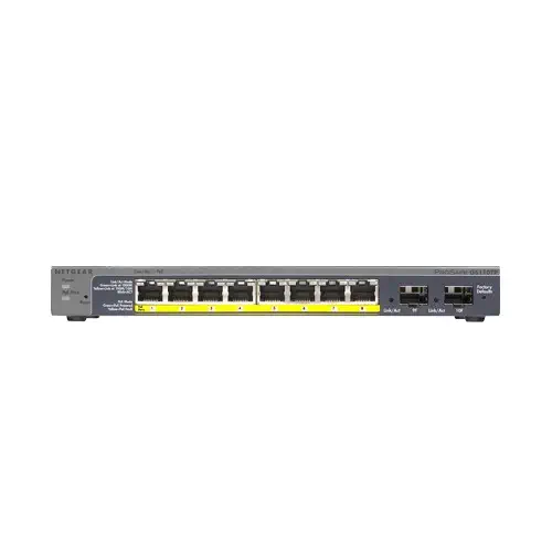 Netgear GS110TP-200EUS 8Port 2SFP+8P POE Switch