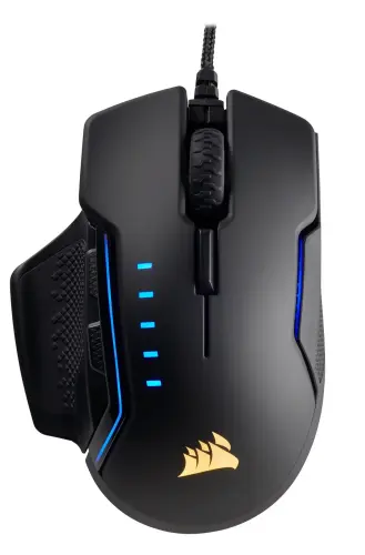 Corsair Glaive CH-9302111-EU RGB Backlit Rgb LED 16000 DPI Optical Aluminum Gaming Mouse