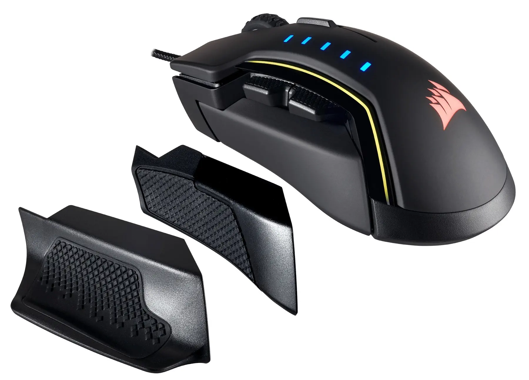 Corsair Glaive CH-9302111-EU RGB Backlit Rgb LED 16000 DPI Optical Aluminum Gaming Mouse