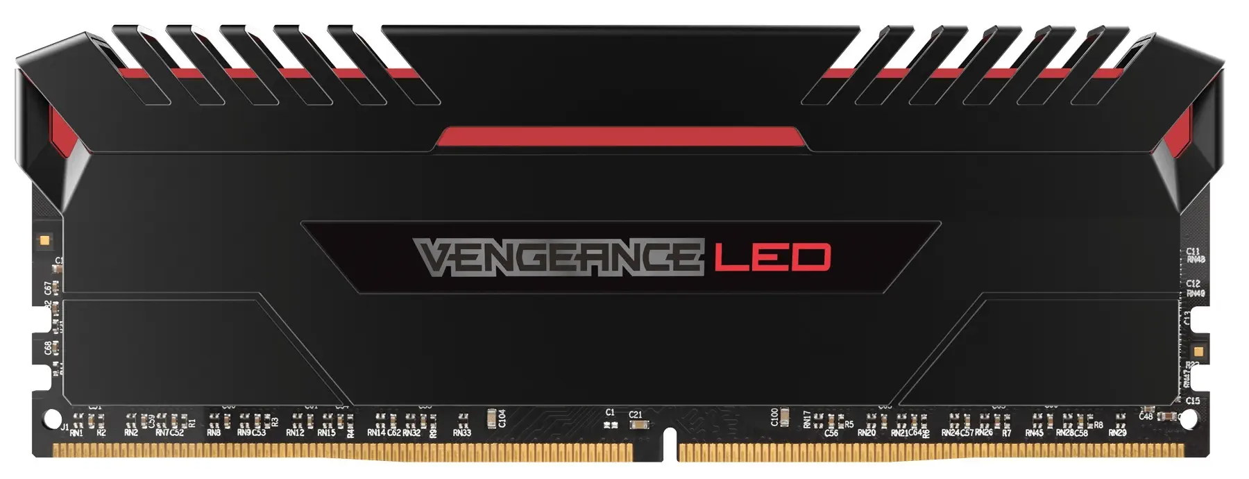 Corsair Vengeance CMU32GX4M2C3200C16R 32GB (2x16GB) DDR4 3200 (PC4-25600) C16 for Intel 100, Red LED Gaming (Oyuncu) Ram