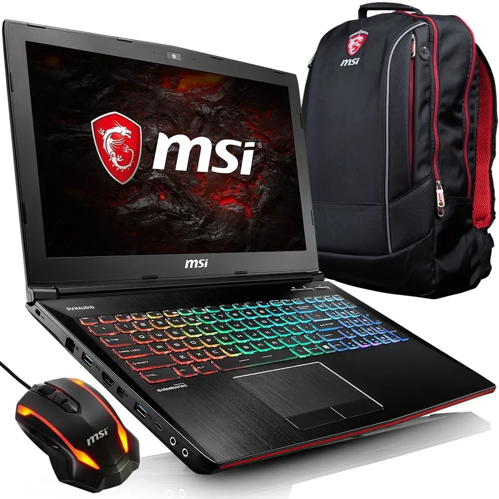 MSI GE63 7RD(Raider)-012XTR i7-7700HQ 2.80GHz 8GB DDR4 128GB SSD+1TB 7200RPM 4GB GTX 1050 Ti 15.6″ 120Hz 3ms Full HD FreeDOS Gaming Notebook