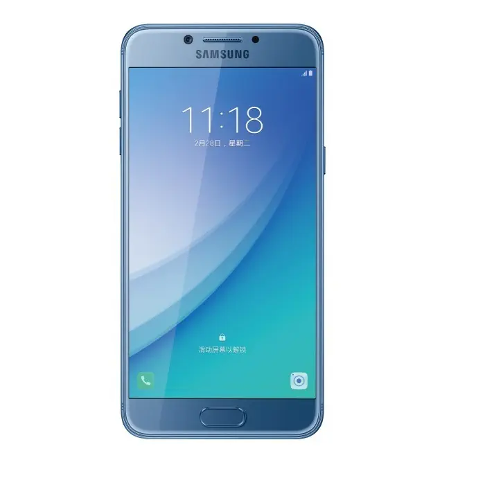 Samsung Galaxy C5 Pro 64 GB Mavi Cep Telefonu İthalatçı Firma Garantili