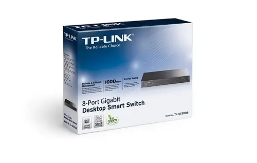 Tp-Link TL-SG2008 8Port Gigabit Smart Switch