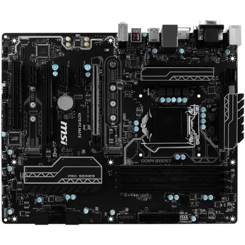 Msi H270 Pc Mate  Intel H270 Soket 1151 DDR4 2400MHz ATX Gaming(Oyuncu) Anakart
