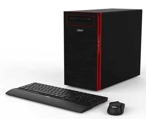 Exper Flex DEX331 Intel Pentium G4400 3.30GHz 4GB 1TB Freedos Masaüstü Bilgisayar