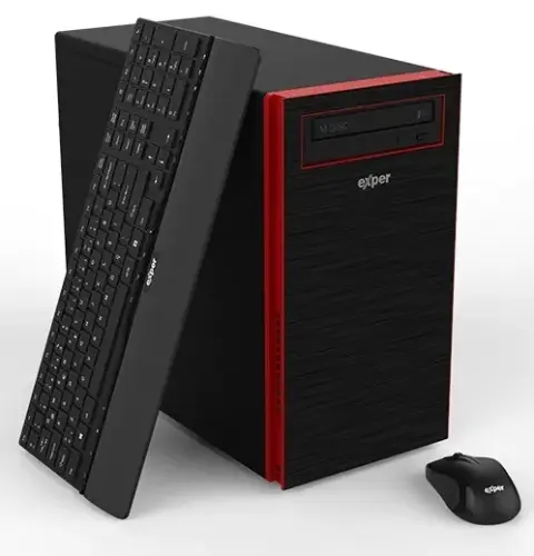 Exper Action DEX560 Intel Core i5-6402P 2.80GHz 8GB 1TB 2GB GeForce GT 710 Win10 Home Masaüstü Bilgisayar