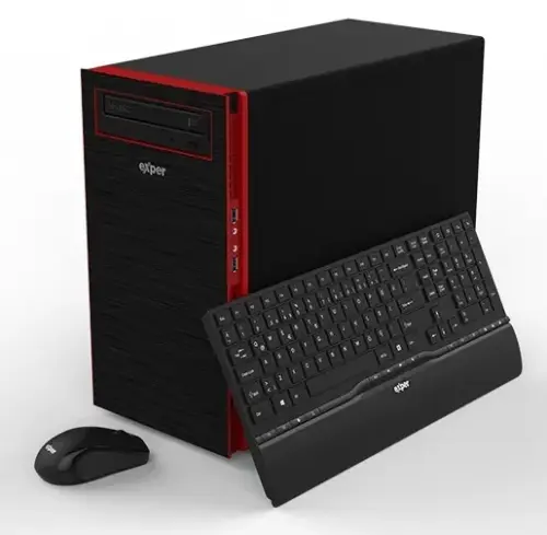 Exper Action DEX560 Intel Core i5-6402P 2.80GHz 8GB 1TB 2GB GeForce GT 710 Win10 Home Masaüstü Bilgisayar