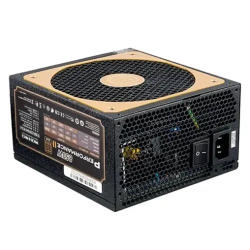 Micronics Performance II HV 1000W 80+ Bronze PCI 6+2pinX6, Sata X12, IDE X5, 13,5cm Fan Aktif PFC Dual Forward Psu